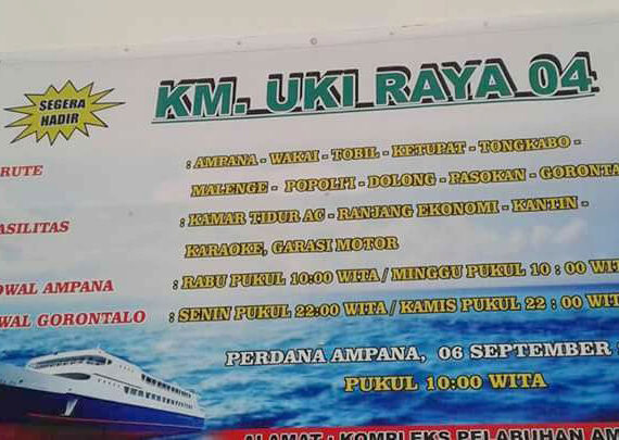 NEW ferry KM. Uki Raya